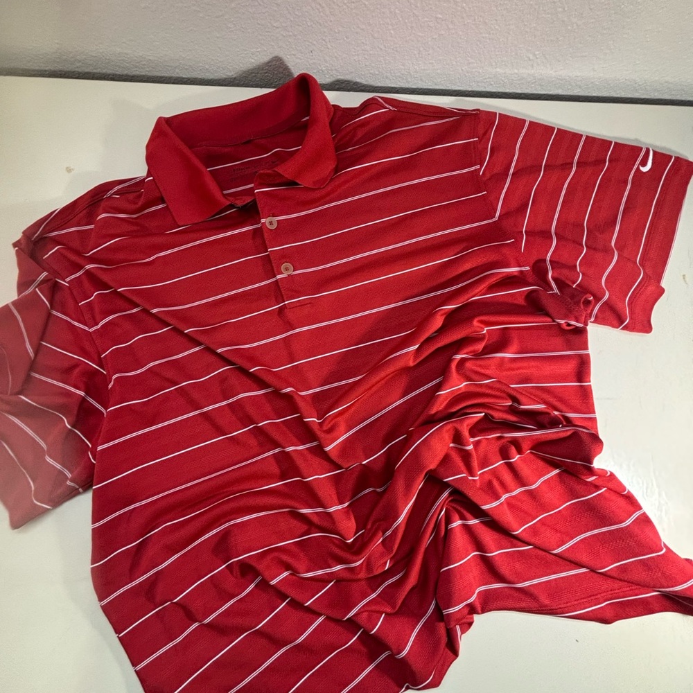 Nike Red Polo Shirt